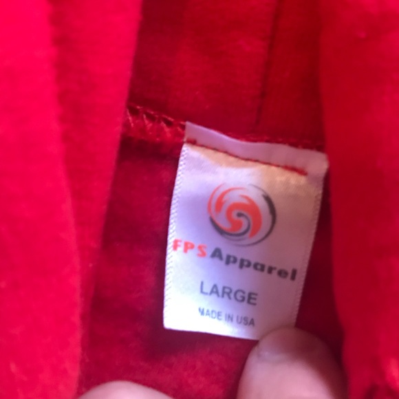 Trump Keep America Great Red Hoodie Mens Sz L MAGA - TRUMP 2024 Patriotic hoodie - Picture 5 of 5